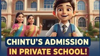 CHINTU CHALA PRIVATE SCHOOL | Admission Battle | Part 2 | Baap Beta Comedy Video 😂 