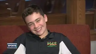 Local teen climbing the ranks in racing world