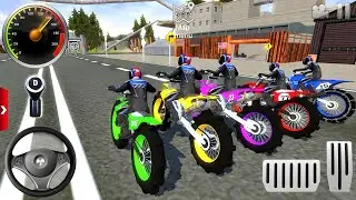 Black De Motos - Impossible Off-Road Bike Stunts driving simulator - #4 Android / IOS GamePlay [FHD]