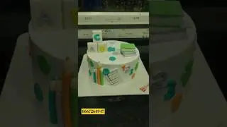 Ice cake book model Cake #cake #birthdaycake