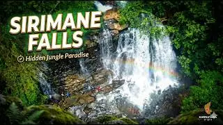 SIRIMANE FALLS | SRINGERI | Aerial view (Drone Shots)