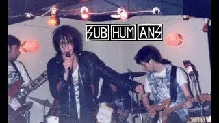 The Subhumans - Religious Wars LIVE 1984