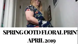 spring floral ootd April 2019/ capsule lookbook