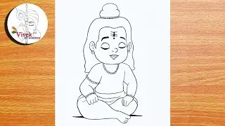 Lord Shiva Drawing Easy and Beautiful | Easy Drawing | How to Draw Bholenath