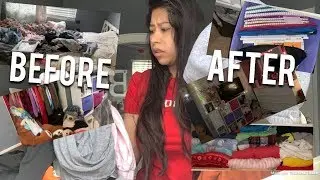 Deep Cleaning+Organizing my room 2020 *DURING QUARANTINE*
