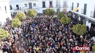La Puebla de Cazalla primera parada de sus Majestades