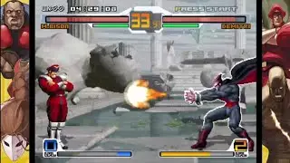 SNK vs Capcom SVC Chaos ps4 live lets play some arcade mode! (Vega, Sagat, Balrog, Bison)