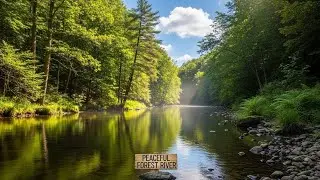 Flowing Stream River 🌊 Gentle Nature Sounds for Sleep, Focus, and Serenity #1998
