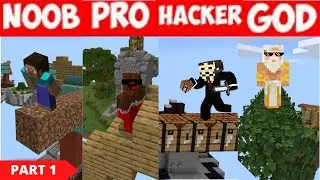 Minecraft Speed Bridging Tutorial | Part 1: Forward Bridging (Noob-God)