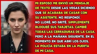 Mi esposo me envió un mensaje de texto diciendo que se casó con su amante. Cambié las cerraduras...