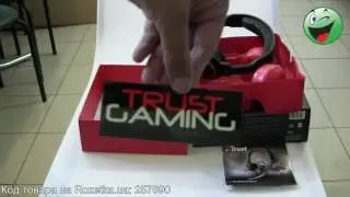 Распаковка проводной игровой гарнитуры Trust GXT 10 Gamer Headset из Rozetka.com.ua