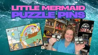 Loungefly The Little Mermaid Triton's Puzzle Mystery Box Pin with @MelickAdventures #unboxing