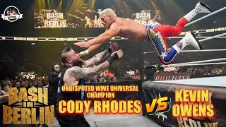 Bash in Berlin: Cody Rhodes vs. Kevin Owens &ndash; Who Will Reign as Undisputed Champion?