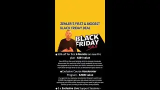 🚀BLACK FRIDAY OFFER - Course Creators Offer from Zenler 🥰