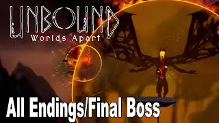Unbound: Worlds Apart -  All Endings and Final Boss [HD 1080P]