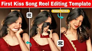 First Kiss Song Reel Editing 🥰😱 | Instagram Trending Loading Video Editing | X Remix Trends Template