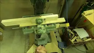 Dřevo z Kouta - Strojní dlabání ,Felder FD 250, Wadkin DM, Marzani Maschine 1BM