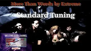 More Than Words by Extreme | Standard Tuning | Concert Pitch