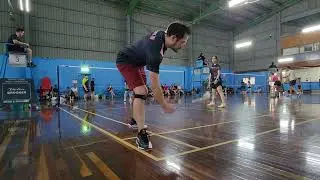 Chibi Titans vs DTBA Bravens (XD1) - Badminton Veterans 2024 (Ballarat)