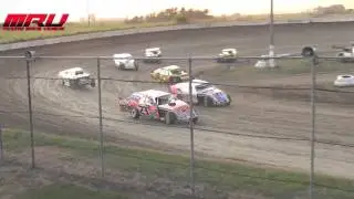 IMCA Northern Sportmod A Main at Stuart International Speedway on August 18th