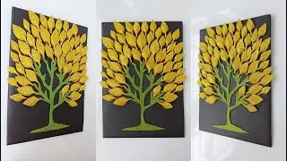 DIY - Wallmate Making With Glitter Foam Sheets | Wall hanging  Craft Ideas | DIy Room Decor