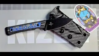 This edc fixed blade is almost too small.... ALMOST!!