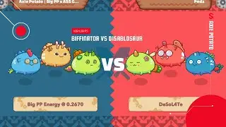 AXIE ARENA HIGHLIGHTS - BIFFINATOR VS DISABLOSAUR