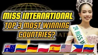 MISS INTERNATIONAL TOP 3 MOST WINNING COUNTRIES?