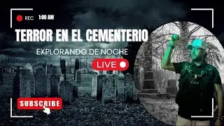 🔴LIVE! Encontramos BRUJERÍA REAL en el cementerio 