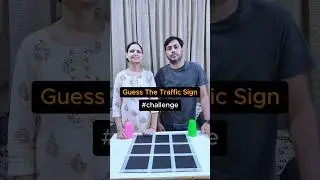 Guess The Traffic Signs  - Tic Tac Toe Challenge⛔🚕 #shorts #youtubeshorts #viral
