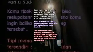 Ruang Di hatimu #quotes #stories #kutipancinta #sad #shorts #videos