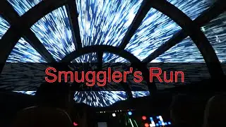 Star Wars Millennium Falcon Smuggler's Run - Galaxy's Edge - Disney Hollywood Studios - Minivan