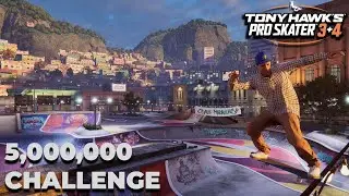 THPS 3+4 | 5 Million Points Challenge | Bob Burnquist | Rio