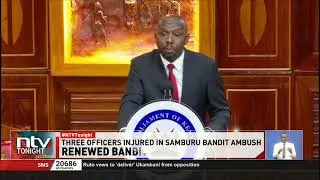Samburu: Three police officers injured after armed bandits ambush their vehicle