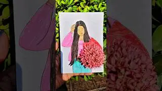 Zhenhina Art Work Creation 😎 #flowers #short #art #satisfying #artwork #zhenhina #shorts #popular