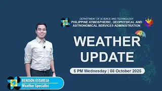 Public Weather Forecast issued at 5 PM | October 08, 2025 - Wednesday