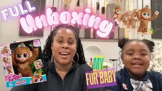 Full unboxing of Fur Real Peanut The Playful Monkey