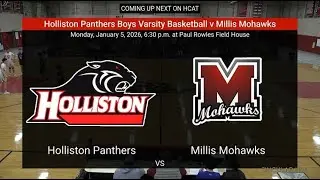 Boys Varsity Basketball v Millis 1/5/2026