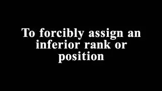RELEGATE - Meaning with Visual