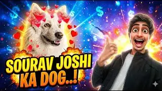 Sourav joshi ka dog....😍💖@souravjvlogs @Badasprem