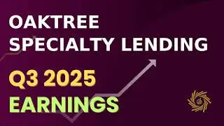 Oaktree Specialty Lending OCSL &ndash; telekonferencja dotycząca wynik&oacute;w za III kwartał 2025 r.