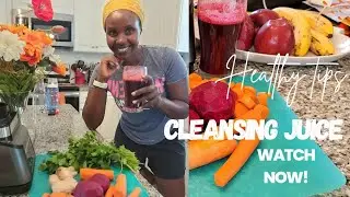 Cleansing Juice recipe 😋 suggested by @KatarzynaTOP #healthy  #healthylifestyle #ninja