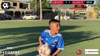 1T CLUB INTER VS  FELINOS FC 🔥🔝🏆⚽️