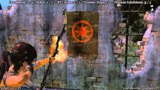 Tomb Raider - Cliffside Bunker - All Collectibles and Previous Inhabitans Challenge Locations