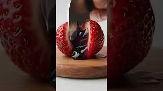 The Juicy Cut A giant strawberry filled with luscious syrup