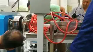 PLASTIC PROFILES EXTRUSION LINE