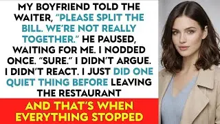 My Boyfriend Told The Waiter, &ldquo;Please Split The Bill  We&rsquo;re Not Really Together &rdquo; He