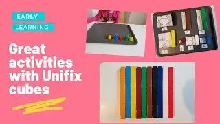 Super easy Unifix cube activities to teach patterns, addition, substraction, mesurment.
