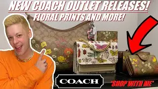 НОВЫЕ весенние принты из Coach Outlet и многое другое! *Coach Shop With Me*