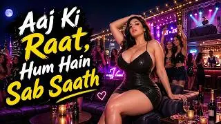 Aaj Ki Raat, Hum Hain Sab Saath | DJ Mix Song 2025 | Latest Hindi Dance Party Track
